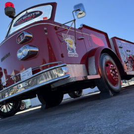SEMA 2024: 1961 American LaFrance Fire Truck of Liberty High School