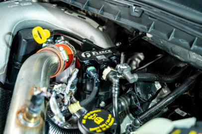 6.7 Ford Under Hood Billet Fuel Filter Replacement