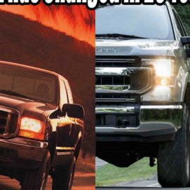 Old News: Comparing New Trucks To 1999 Super Duty Sales Brochure