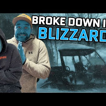 Broken down in a BLIZZARD!