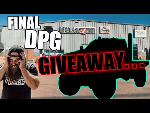 The Final DPG Giveaway! (Built Diesel 100)