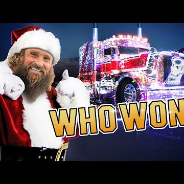 Witness an Epic Christmas LIGHT SHOW on Wheels