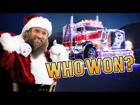 Witness an Epic Christmas LIGHT SHOW on Wheels