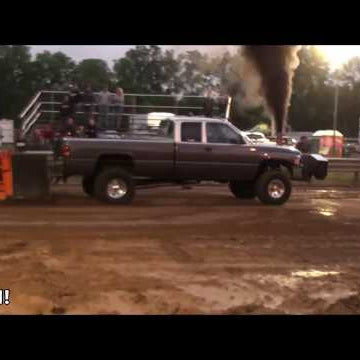 HOT DIESEL Trucks -- MTTP Pulls At Marshall, MI 2014