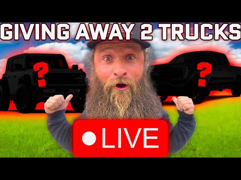 Two viewers are going home with new trucks!!