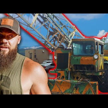 WILL IT RUN?!? The Military 20 Ton Crane.