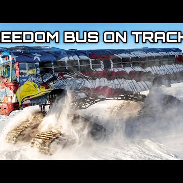 Worlds Largest Bus on Tracks!