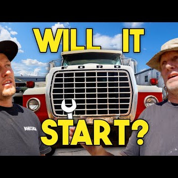 Can Hans and Allen Get This Old Ford Service Truck Running?
