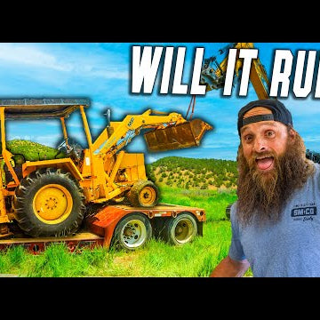 Will it Run? @HeavyDSparks bought a broken Backhoe