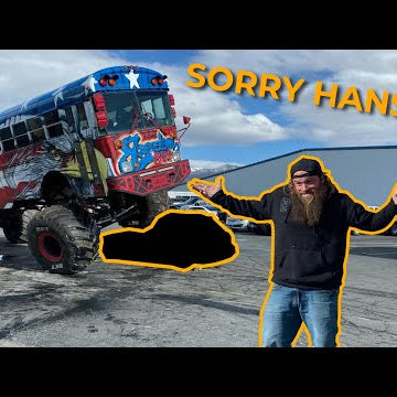 SMASHED By the FREEDOM BUS and Survived!!