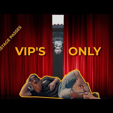 You've earned it: BACK STAGE PASSES!!