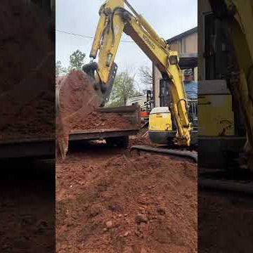 Just a little digging! #excavator #excavation #dirtwork