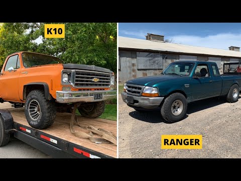 Chevy K10 Build and Prerunner Ford Ranger Build + Future plans for the channel!