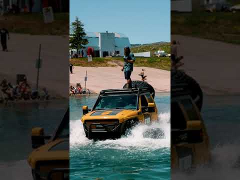 World's First Floating Monster Truck!