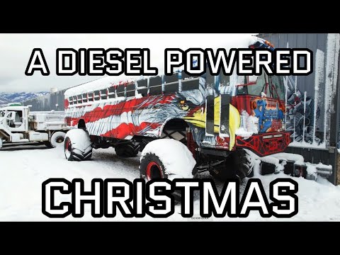 Diesel Power Charity Drive, Nightmare Winner brings the SNOW!!