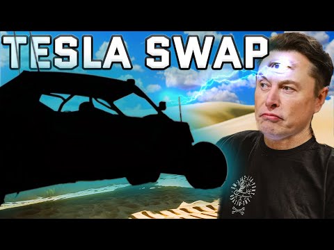 Tesla Swapped! (Mounting the Tesla Batteries and Motor)
