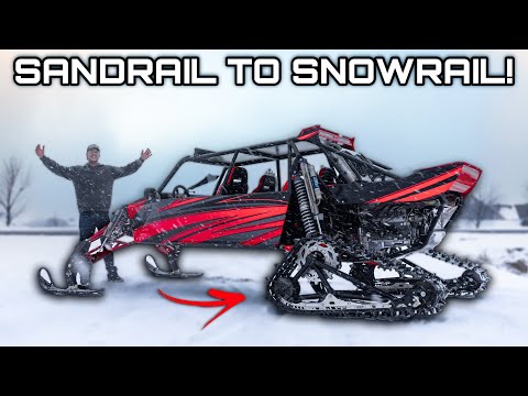 How we turned Cleetus McFarlands Sandrail into a (SNOWRAIL)