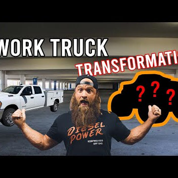 Work Truck Transformation! Turning a boring work truck into the ultimate WORKHORSE!
