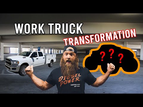Work Truck Transformation! Turning a boring work truck into the ultimate WORKHORSE!