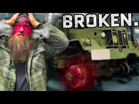 5 Tons of PROBLEMS! (Military Party Bus Build)