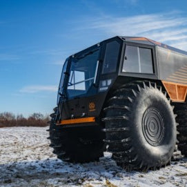 Kanye’s 4×4 SHERP ATV “Tank” Can Go Anywhere Anytime, Even McDonalds