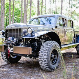 Old School Dodge Power Wagon Goes Diesel