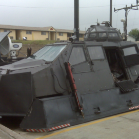 An Unstoppable Diesel-Powered Storm Chaser