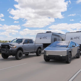 Tesla Cybertruck Versus Cummins-Powered Ram