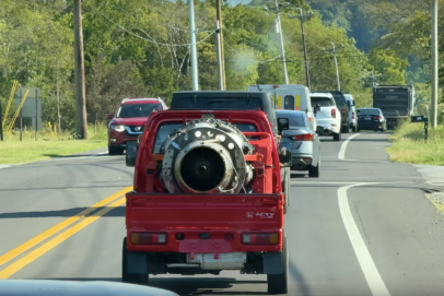 World’s Only Mini Truck with a Jet Engine