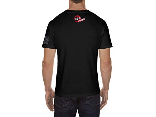 AFE Filters 40-30222 aFe Diesel Tee Shirt Mens aFe Diesel Logo Large Black aFe Diesel Tee Shirt - DieselTrucks.com