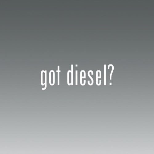 Got diesel Logo sticker vinyl decals- Die Cut Decal Bumper Sticker For Windows, Cars, Trucks, Laptops, Etc. - DieselTrucks.com