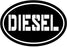 WickedGoodz Black Diesel Vinyl Window Decal - Diesel Bumper Sticker - Perfect Truck Owner Gift - DieselTrucks.com
