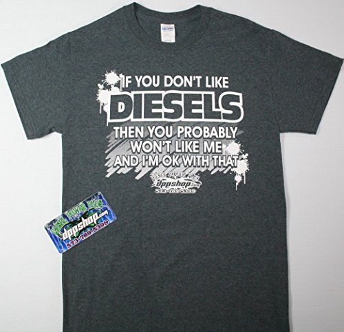 Diesel Power t Shirt tee Short Sleeve Duramax Cummins Powerstroke Apparel Gear 2XLARGE 2XL - DieselTrucks.com