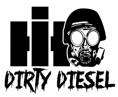 International Dirty Diesel Decal Sticker - Peel and Stick Sticker Graphic - - Auto, Wall, Laptop, Cell, Truck Sticker for Windows, Cars, Trucks - DieselTrucks.com